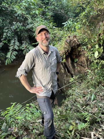 Olle Forshed på Borneo