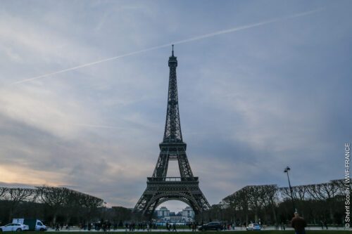 Earth Hour i Frankrike, Paris.