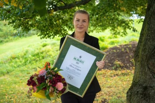 Therése Lindgren utseddes 2023 till Årets miljöhjälte av WWF.