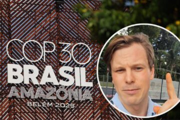 WWFs klimatexpert Martin Wadmark i COP30 Belem, Brasilien