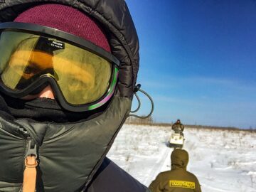 Magasinet 4-2025. Östra Ryssland i februari 2018 – koll av kamerafällor i bister kyla. Louise Carlsson