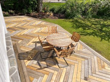 Magasinet 4-25. Återbruk, Victor återbruk altan